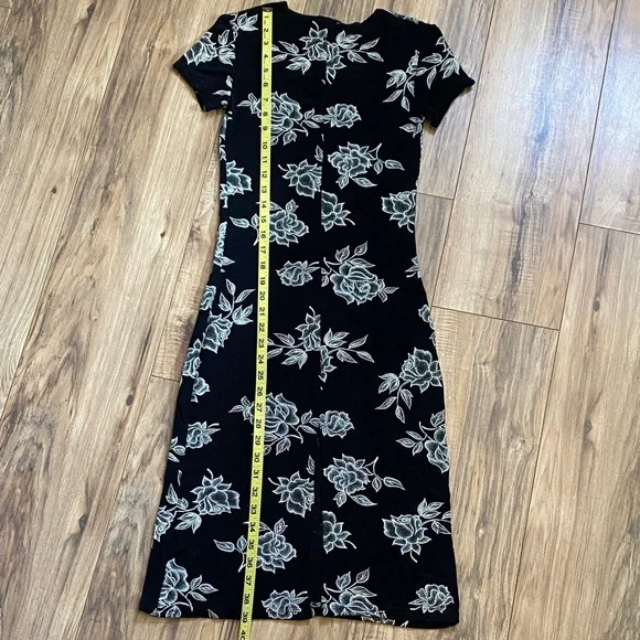 Vintage midi short sleeve dress - Picture 4 of 8